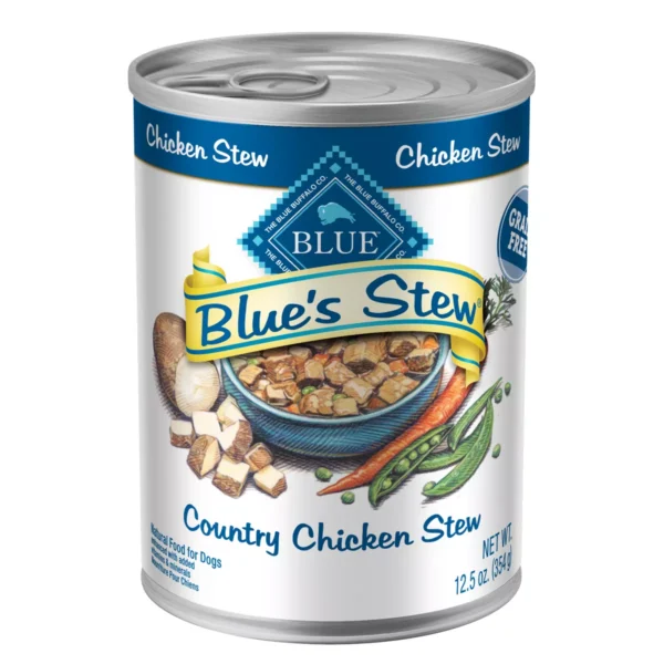 Blue Buffalo Blue's Stew Natural Adult Wet Dog Food with Chicken Stew 12.5oz