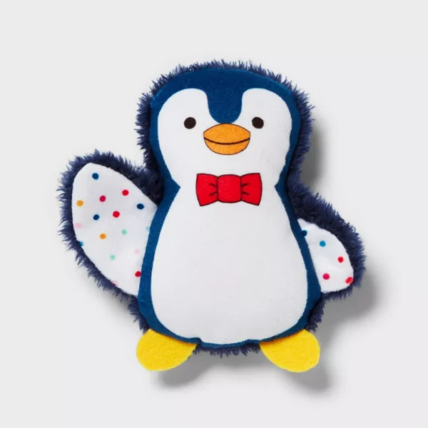 Penguin Plush Dog Toy