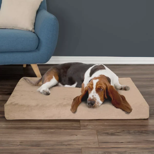 Petmaker Orthopedic Memory Foam Dog Bed with Removable Cover - Large